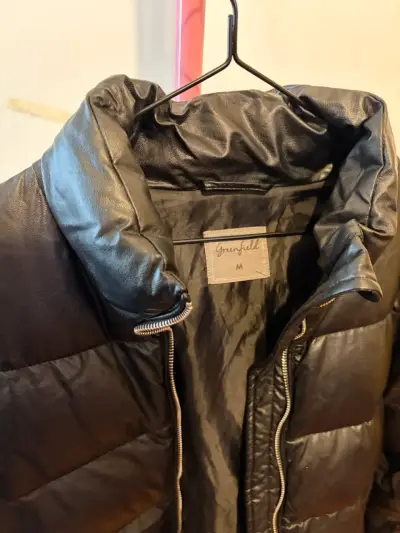 Chaqueta acolchada negra para mujer talla M - miniatura 3