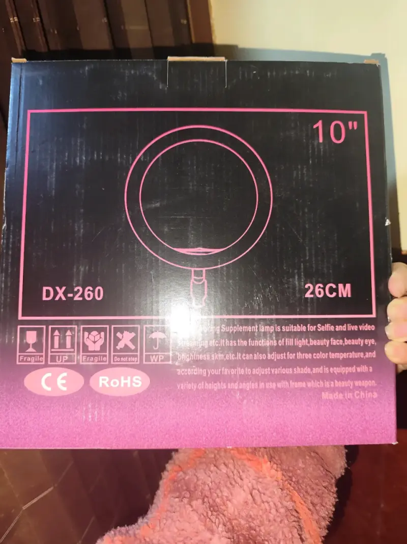 Aro de Luz LED 10 pulgadas para Fotografía - 2