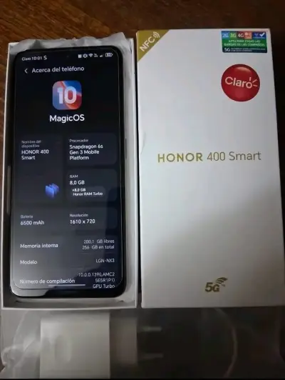 Smartphone Honor 400 Smart 5G con 256GB - miniatura 1