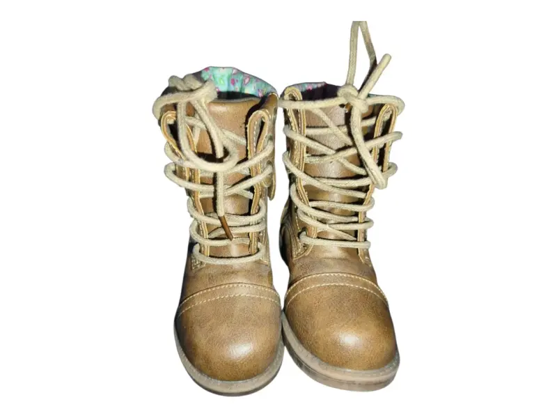 Botas de cuero para niñas. - 2