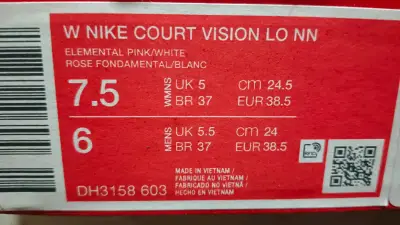 Zapatillas deportivas W NIKE COURT VISION/ROSA - miniatura 3