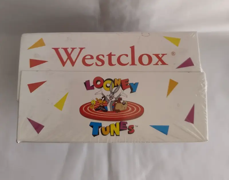 Reloj a Cuerda Looney Tunes Taz Westclox Años 90 - 3