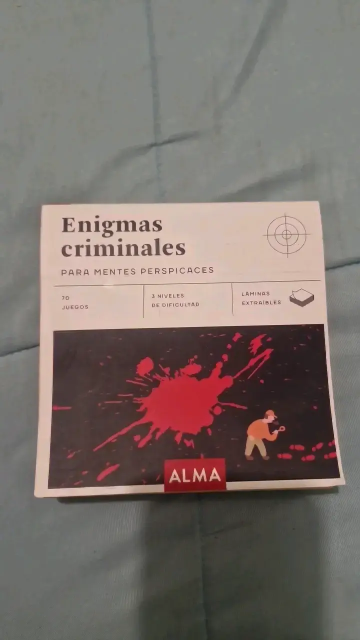 Libro de enigmas criminales para mentes perspicaces - 1