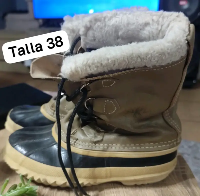 Botas de invierno impermeables talla 38