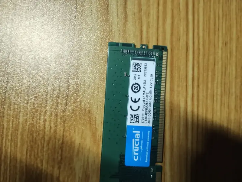 Memoria RAM Crucial 8GB DDR4 2666MHz - 4