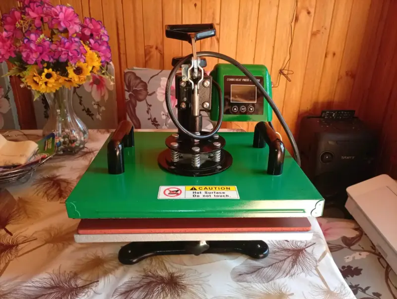 Prensa térmica combo para estampados - 1
