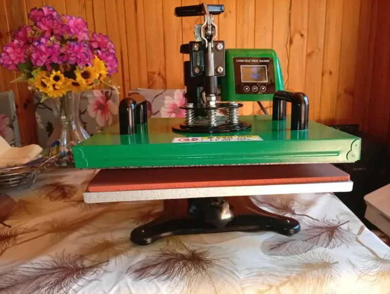 Prensa térmica combo para estampados - 2