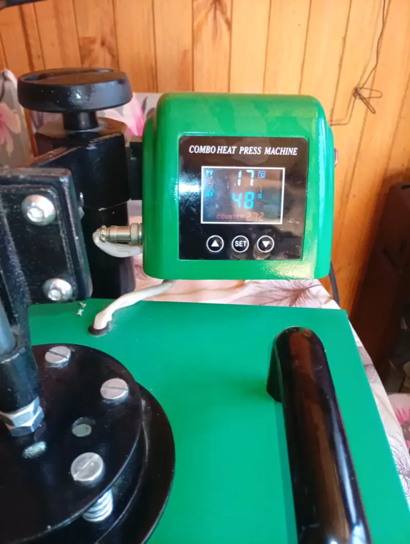 Prensa térmica combo para estampados - 3