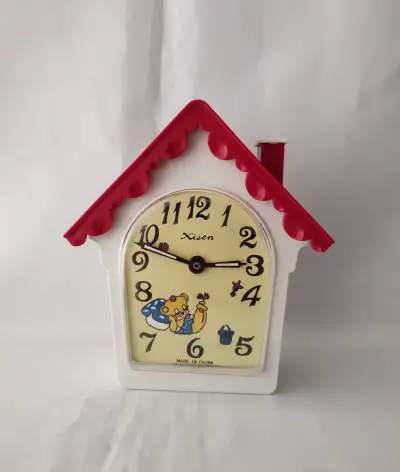 Reloj Despertador Vintage A Cuerda Funcionando - miniatura 5