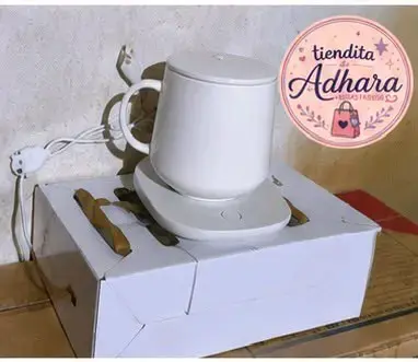 Calentador de Tazas Eléctrico Blanco