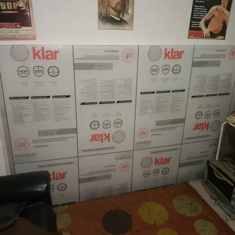 Paneles de policarbonato Klar resistentes UV - 1