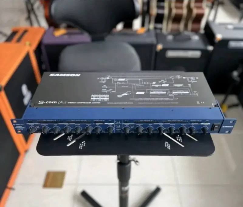 Compresor Limitador Estéreo Samson S-com Plus