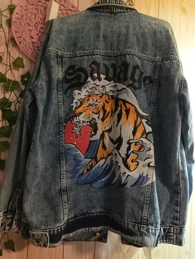 Chaqueta de mezclilla Americanino con diseño de ti - miniatura 1