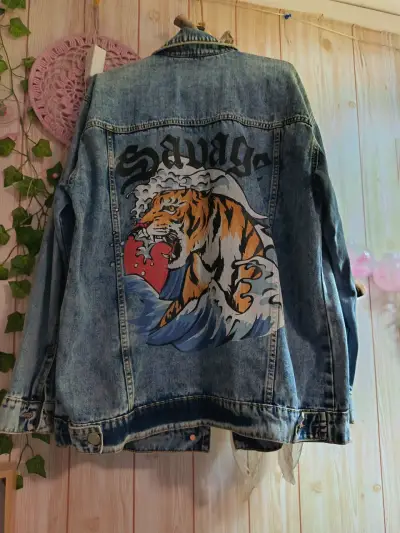 Chaqueta de mezclilla Americanino con diseño de ti - miniatura 2