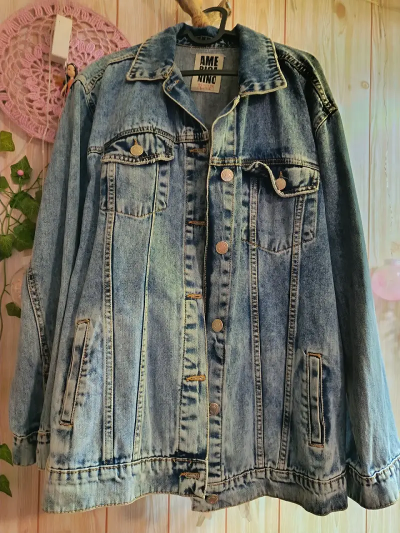 Chaqueta de mezclilla Americanino con diseño de ti - 4