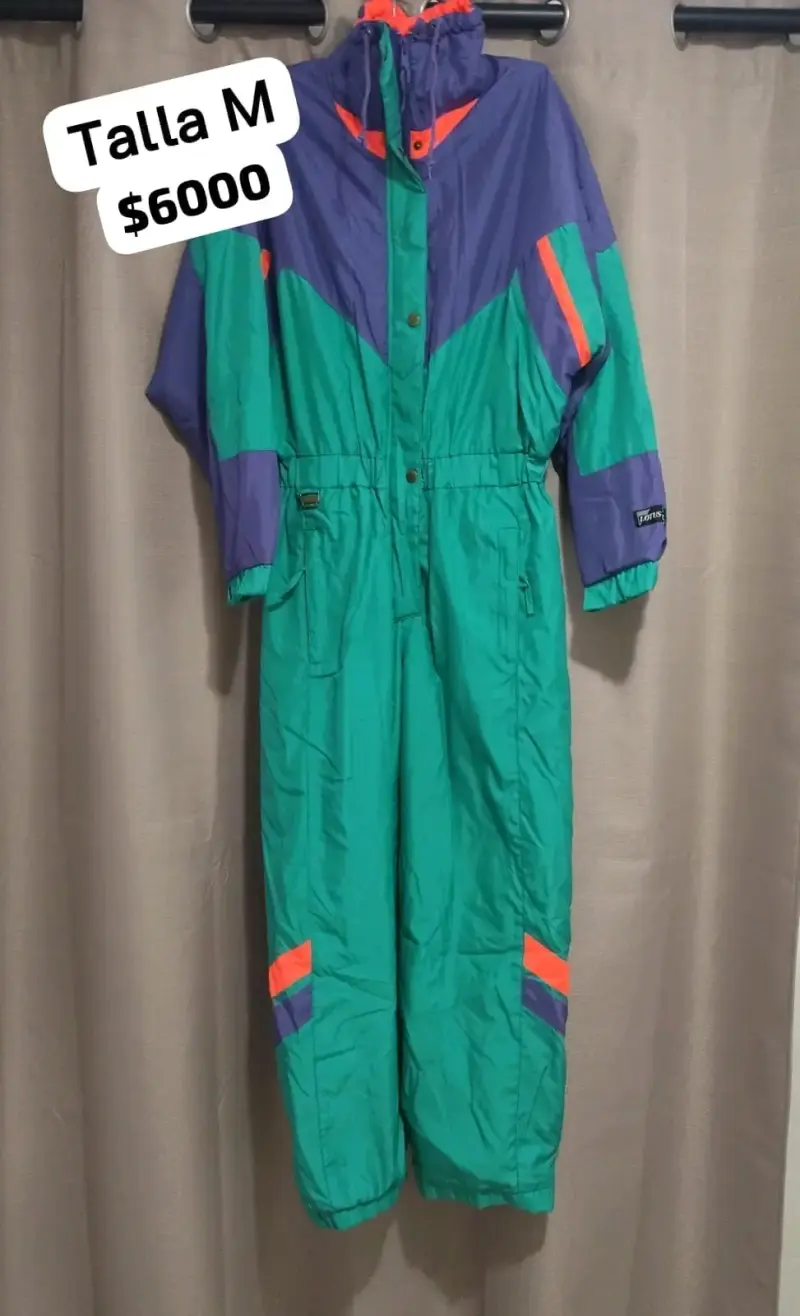 Enterito de esquí vintage talla M