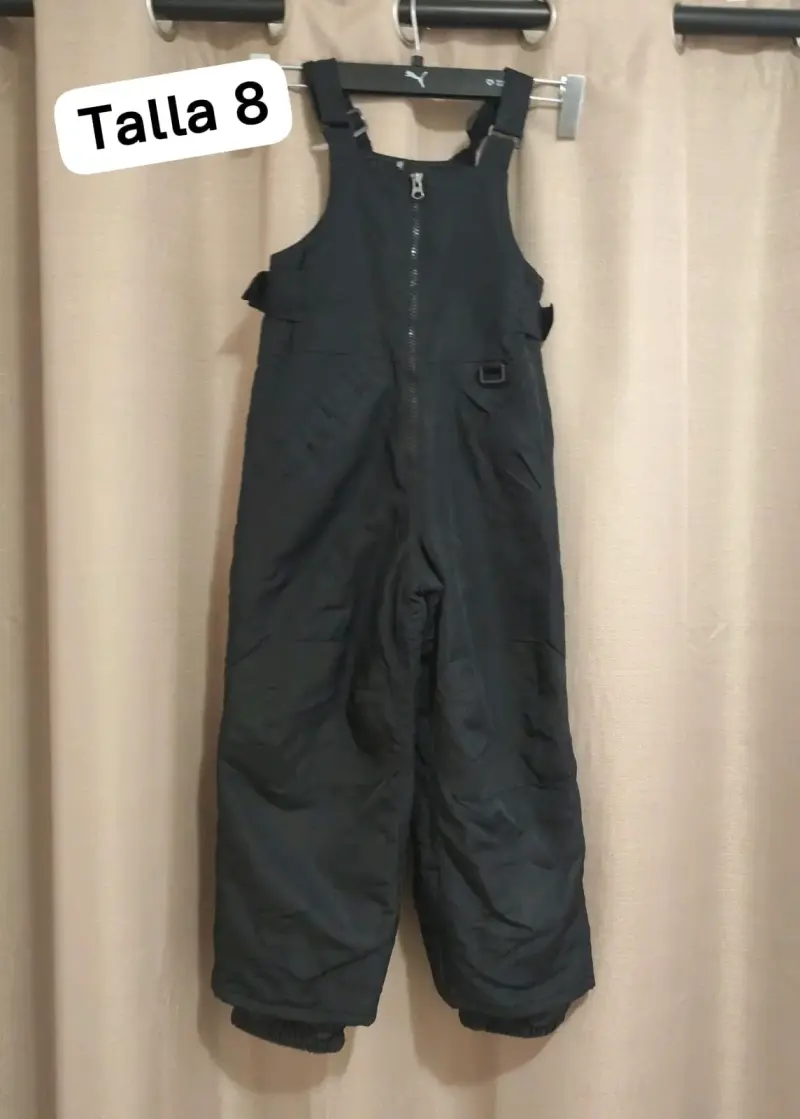Pantalón de nieve para niño talla 8