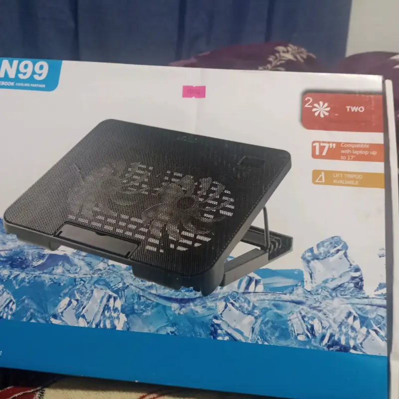 Base de enfriamiento para notebook N99 con ventiladores - 3