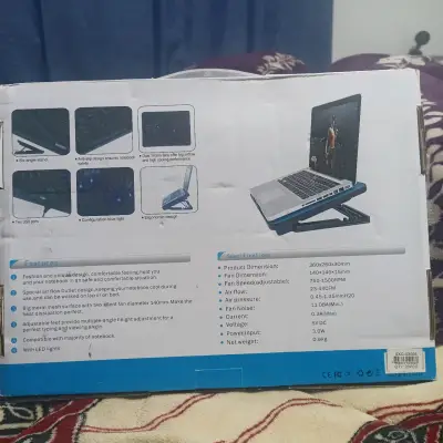 Base de enfriamiento para notebook N99 con ventiladores - miniatura 5