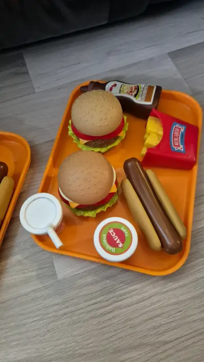 Set de comida de juguete para niños - miniatura 3