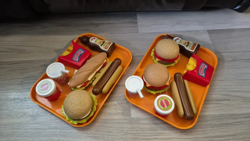 Set de comida de juguete para niños - 4