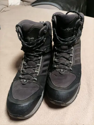 Botas de senderismo Wind River negras - miniatura 1