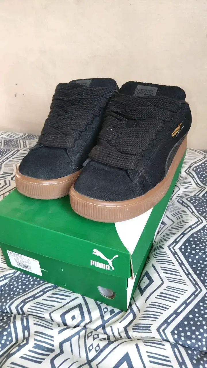 Zapatillas Puma Suede XL negras para hombre - 2