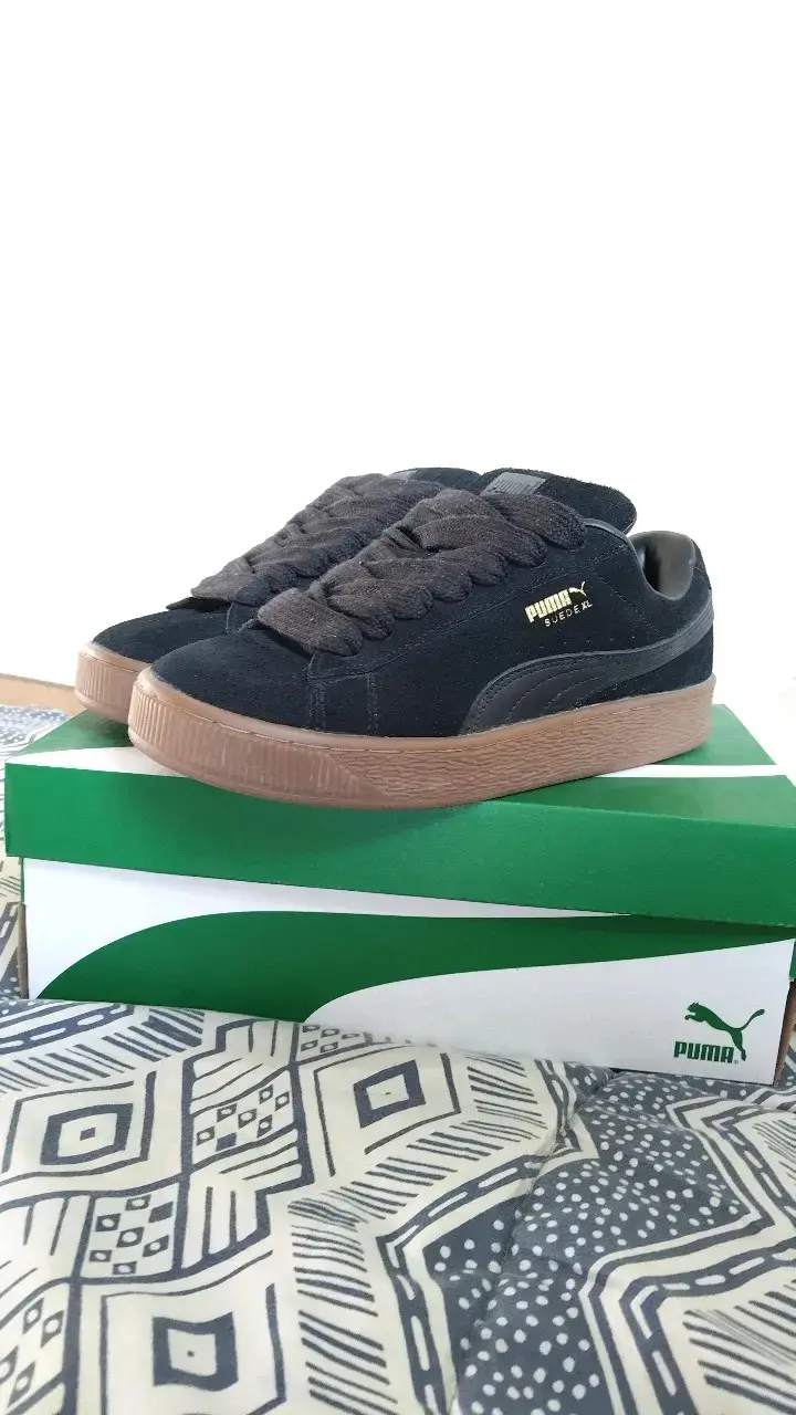 Zapatillas Puma Suede XL negras para hombre - 5