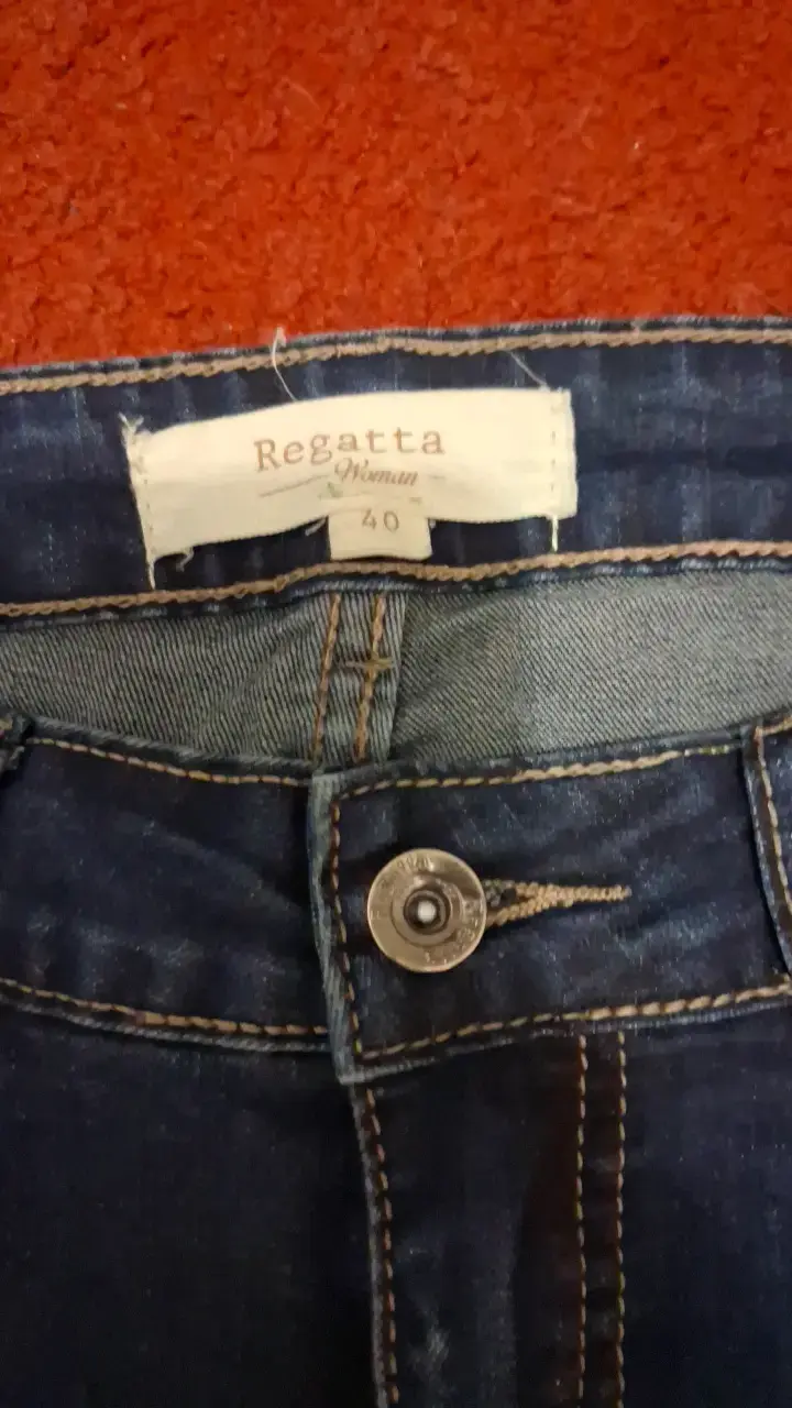 Jeans azul oscuro para mujer. REGATTA - 3