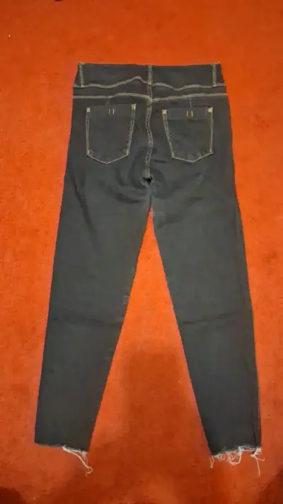 Jeans pitillo azul oscuro para mujer. Studio F - miniatura 2