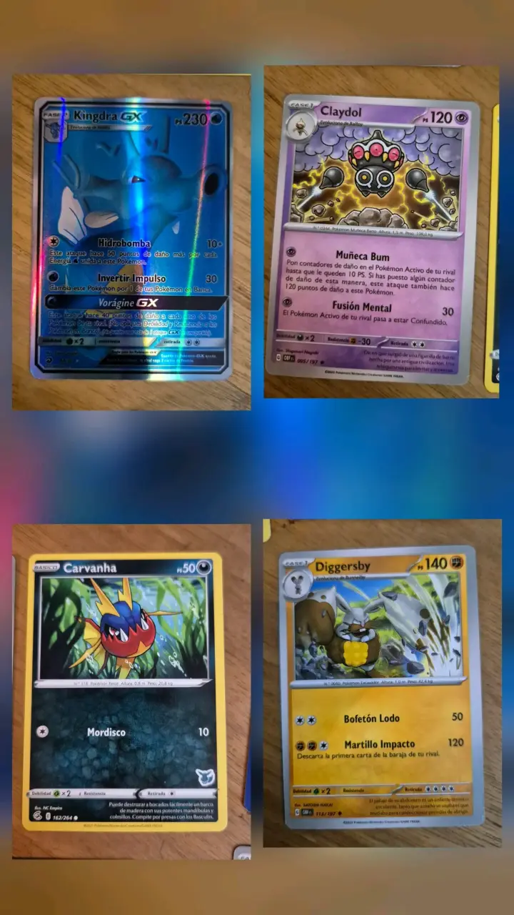 Set de 10 cartas pokemon - 1