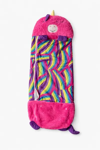 Saco de dormir infantil unicornio multicolor - miniatura 1