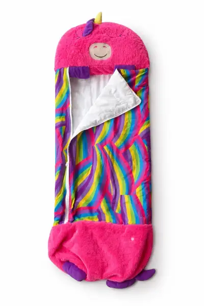 Saco de dormir infantil unicornio multicolor - miniatura 3