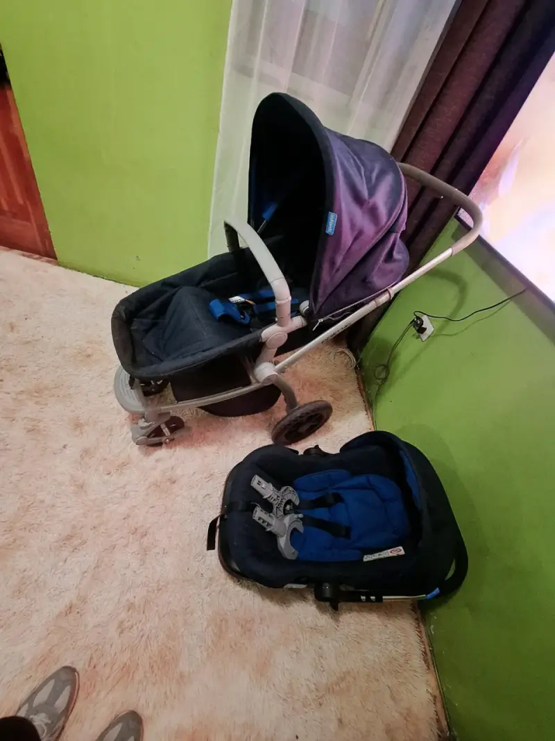 Coche de bebé Trider Epic 4G azul - 1