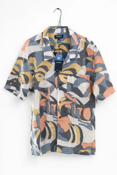 Camisa estampada multicolor Opposite para hombre - miniatura 1