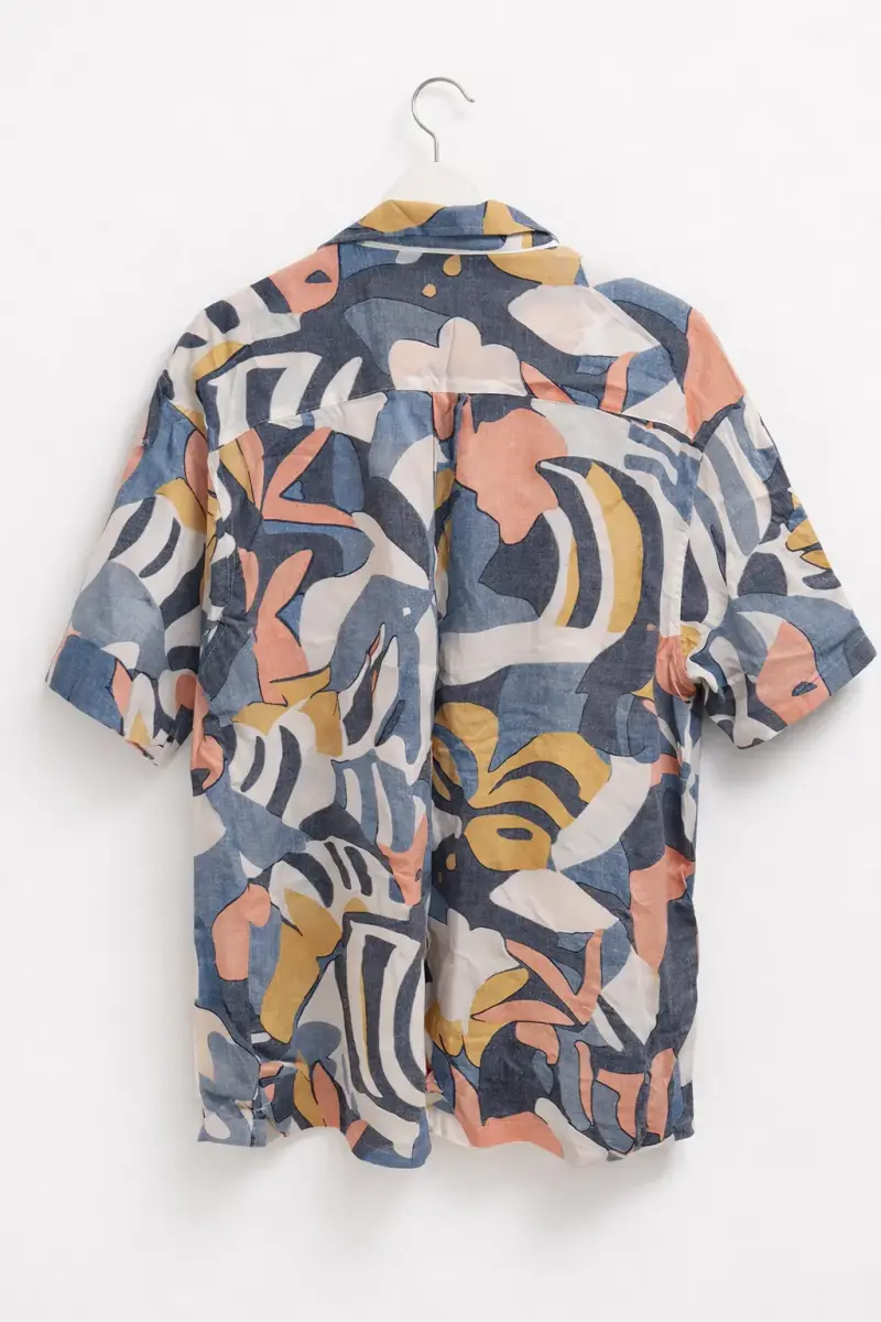 Camisa estampada multicolor Opposite para hombre - 2