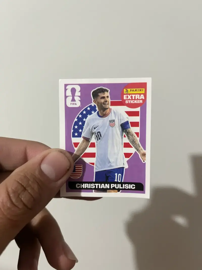 Lámina Panini FIFA Christian Pulisic Extra