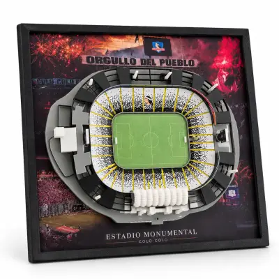 Cuadro 3D Estadio Monumental Colo-Colo - miniatura 1