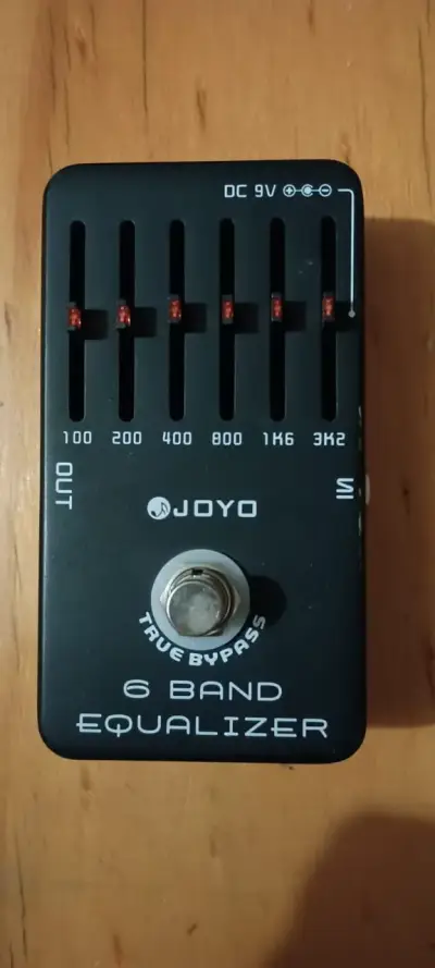 Pedal de ecualización Joyo 6 Bandas - miniatura 1
