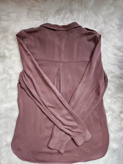 Camisa manga larga color rosa Barbados - miniatura 2