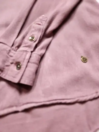 Camisa manga larga color rosa Barbados - miniatura 4