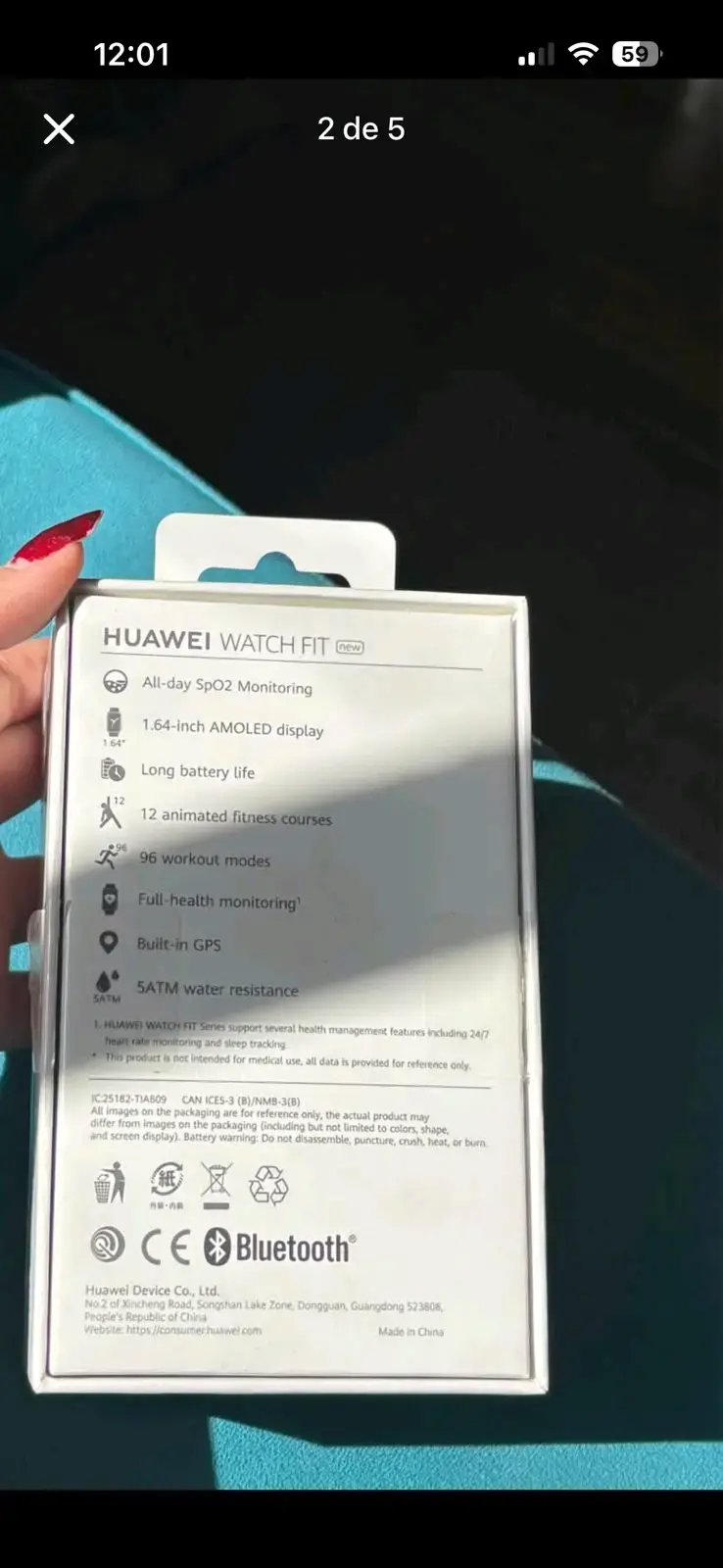 Huawei Watch Fit con pantalla AMOLED y GPS - 3