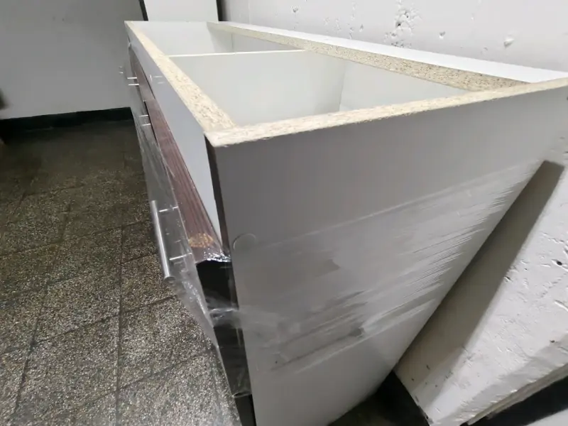 Mueble de cocina con alacena gris moderno - 4