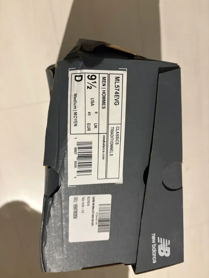 Zapatillas New Balance 574 Gris - 3