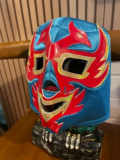 Máscara de Lucha Libre Original Traída - miniatura 1
