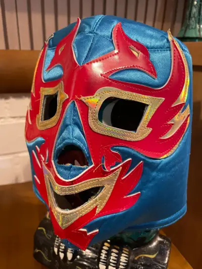 Máscara de Lucha Libre Original Traída - miniatura 3