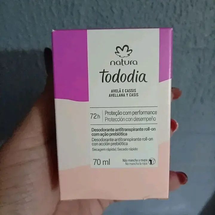 Desodorante Natura Tododia Avellana y Casis 70ml