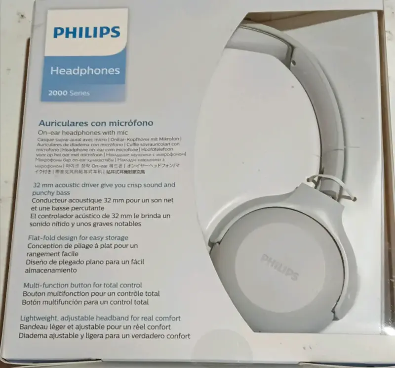 Auriculares Philips 2000 Series con micrófono