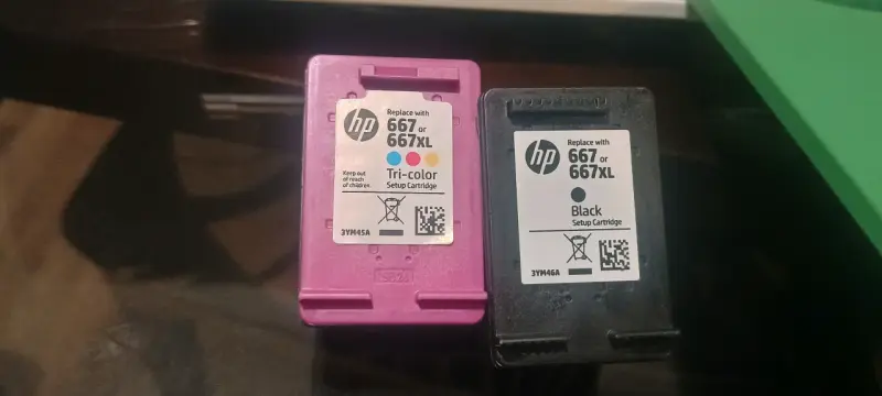 Impresora multifuncional HP DeskJet color verde - 6