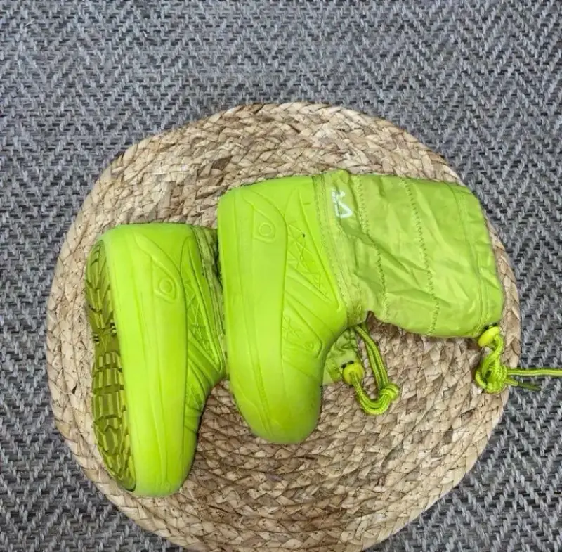Botas de invierno para niños color verde - 3